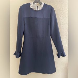 Sandro Paris Navy Blue Dress Sz 2